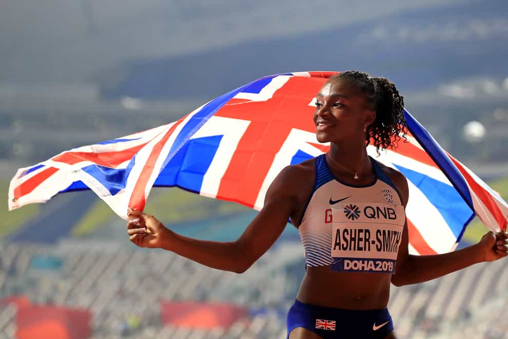 Dina Asher-Smith made British sprinting history at the World Athletics Championships in Doha (PA Images)