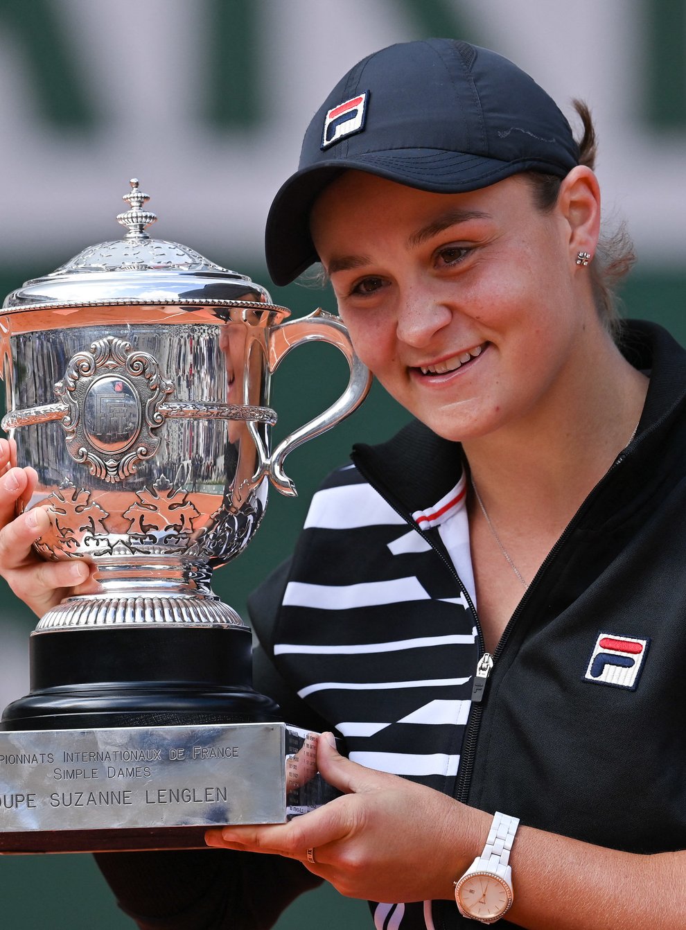Barty celebrated her first Grand Slam win at Roland-Garros in June (PA Images)