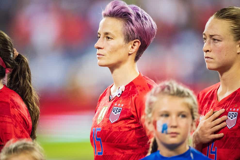 Rapinoe won the 2019 Ballon d'Or following a stellar year for her country (PA Images)