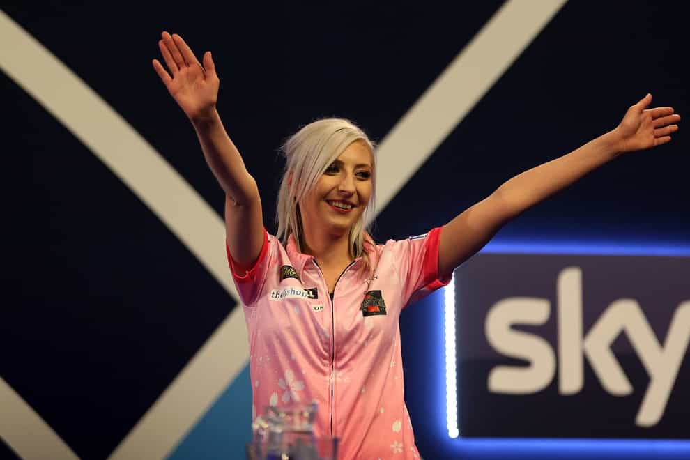 Fallon Sherrock is the fifth woman to compete at the PDC world championships (PA Images)