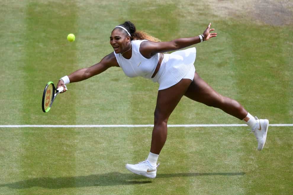 Serena Williams took time off from the court to practise her dance moves (PA Images)