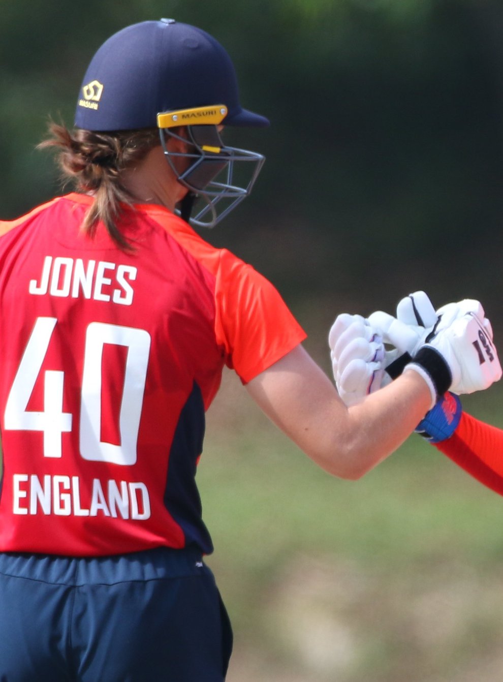 Amy Jones and Danni Wyatt put on 120 for the first wicket (twitter: @englandcricket)