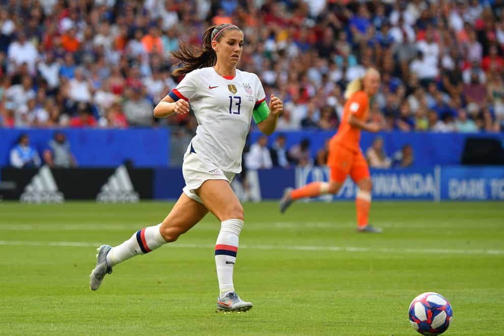 Alex Morgan was a key player for the US at the World Cup (PA Images)