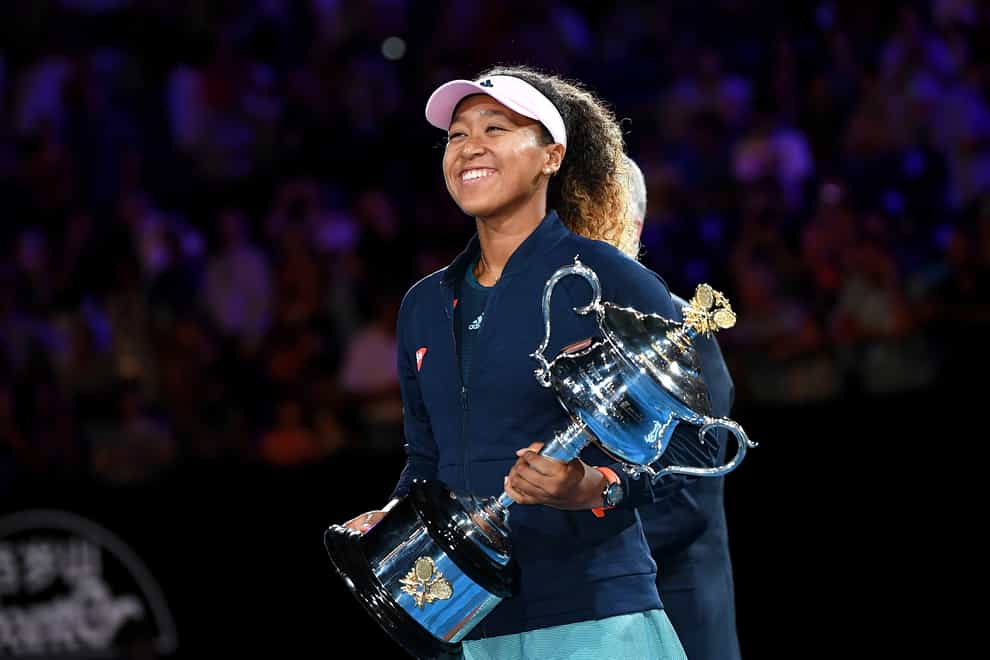 Naomi Osaka prepares to defend her title (PA Images)