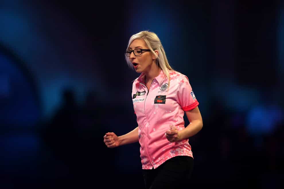 Fallon Sherrock will compete in the third round of the World Darts Championship (PA Images)