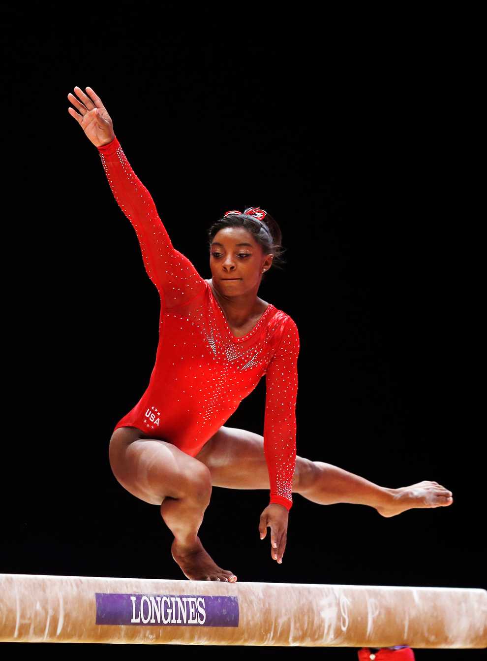 Simone Biles could become the USA's most decorated Olympic gymnast at the Tokyo Olympics  (PA Images)