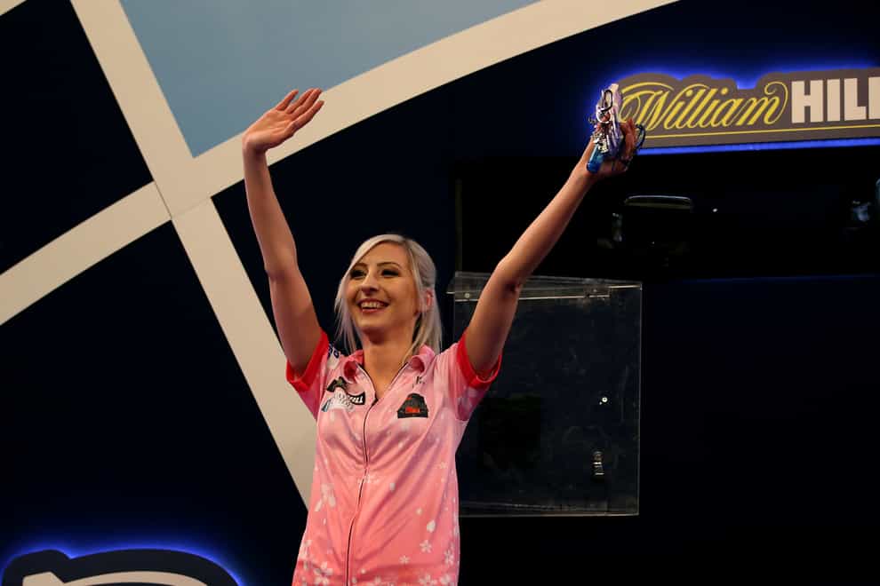Fallon Sherrock has her eyes on the world title after her impressive performances at Ally Pally (PA Images)
