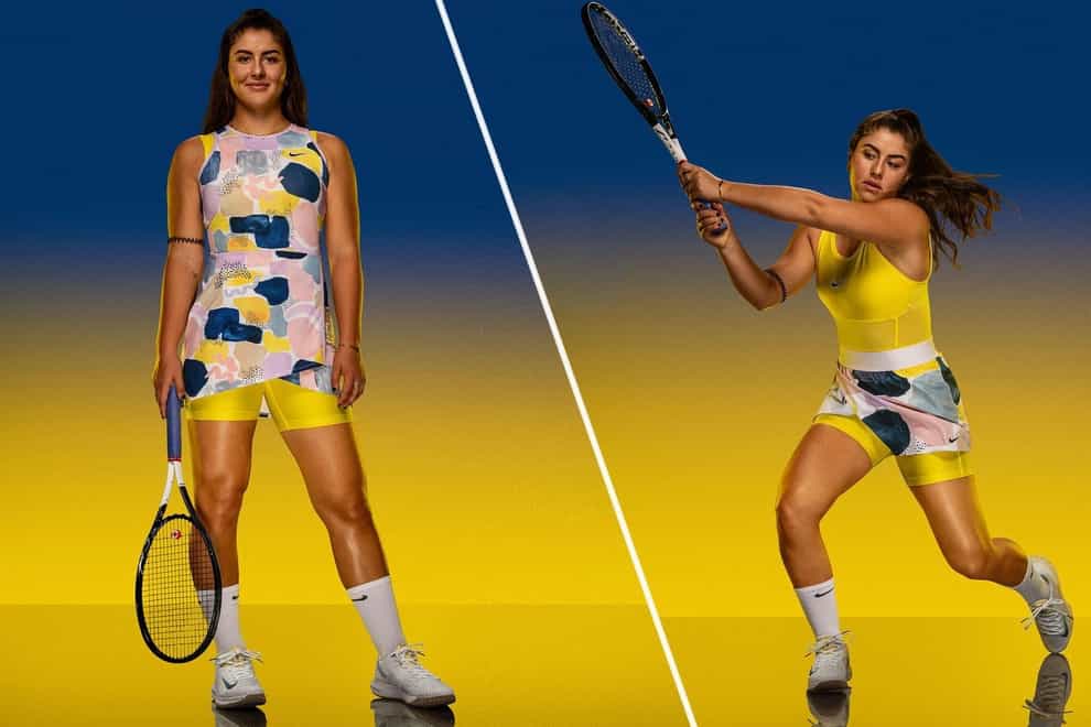 Nike have been criticised for insensitive wording in Australian Open advert (Twitter: Bianca Andresscu News)