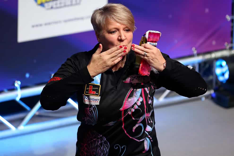 Ashton is ranked the BDO number one women's player in the world (PA Images) 