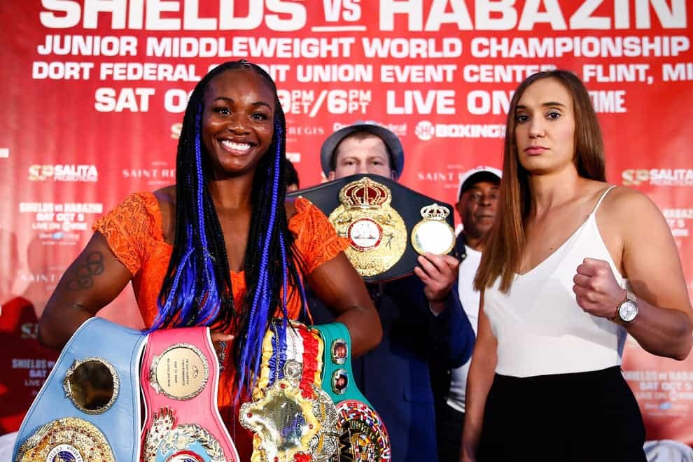 Shields holds already holds all the belts in the middleweight division (PA Images)