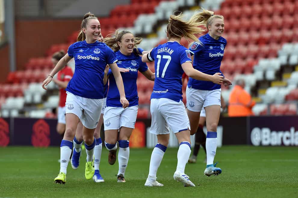 Everton will be looking for their sixth WSL win against Liverpool (PA Images)
