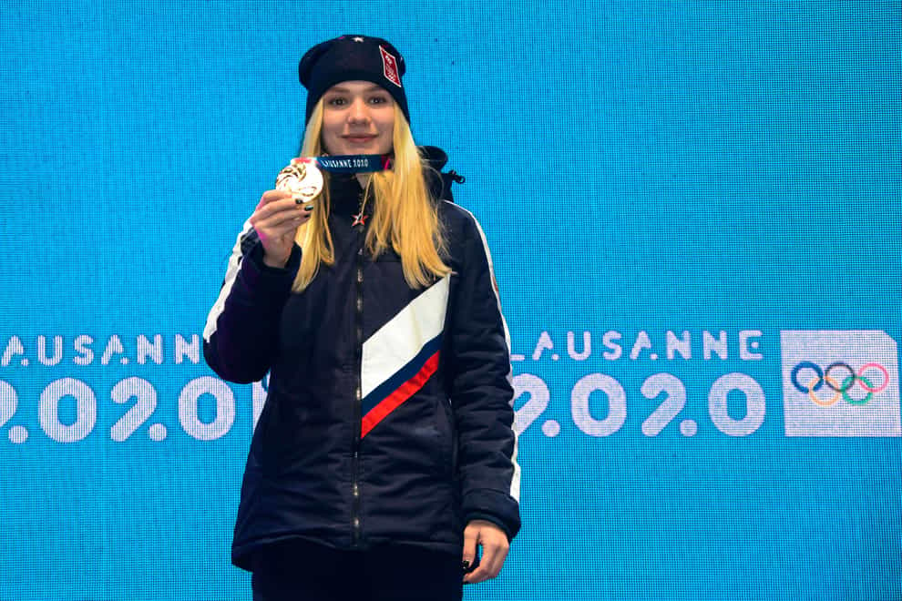 Alyona Mokhova won gold in the women's biathlon (PA Images)