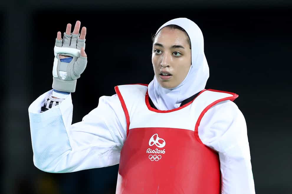 Kimia Alizadeh won bronze for Iran at the Rio Olympics in taekwondo (PA Images)
