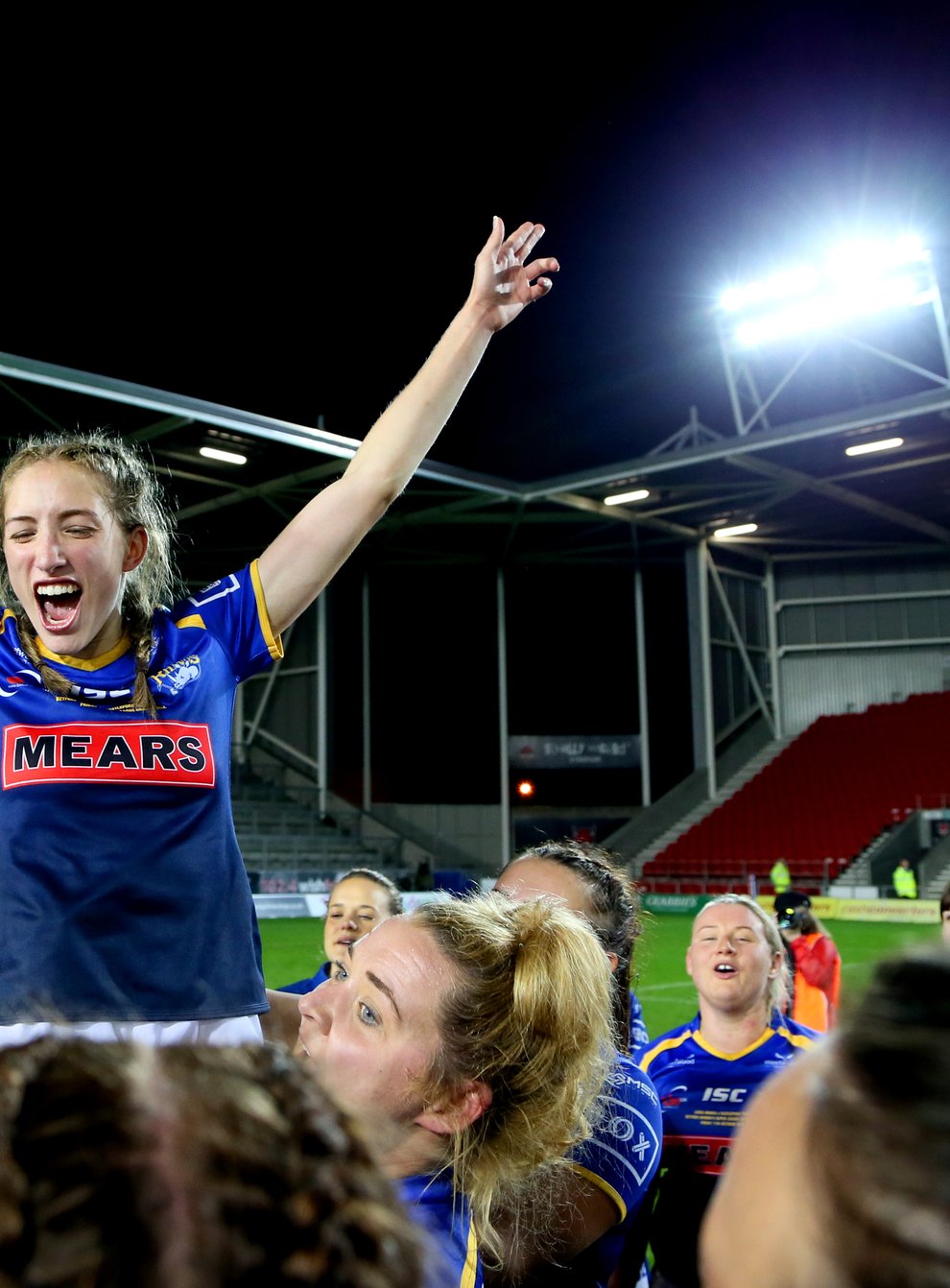 Leeds beat Castleford Tigers in the WSL final last season (PA Images)