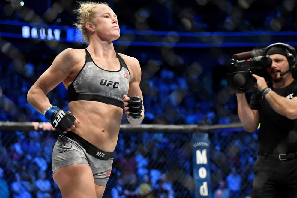 Holm will return to the cage for the first time since July last year (PA Images)