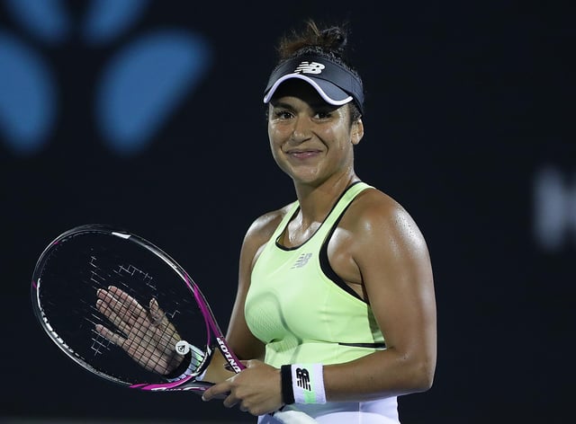British tennis star Heather Watson reveals how seeing Yeovil striker  Courtney Duffus has had a great impact on her game and his goalscoring,  despite her 'no dating footballers' rule | NewsChain