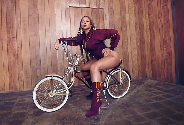 Beyonce poses in the latest collection (Instagram: @Beyonce)
