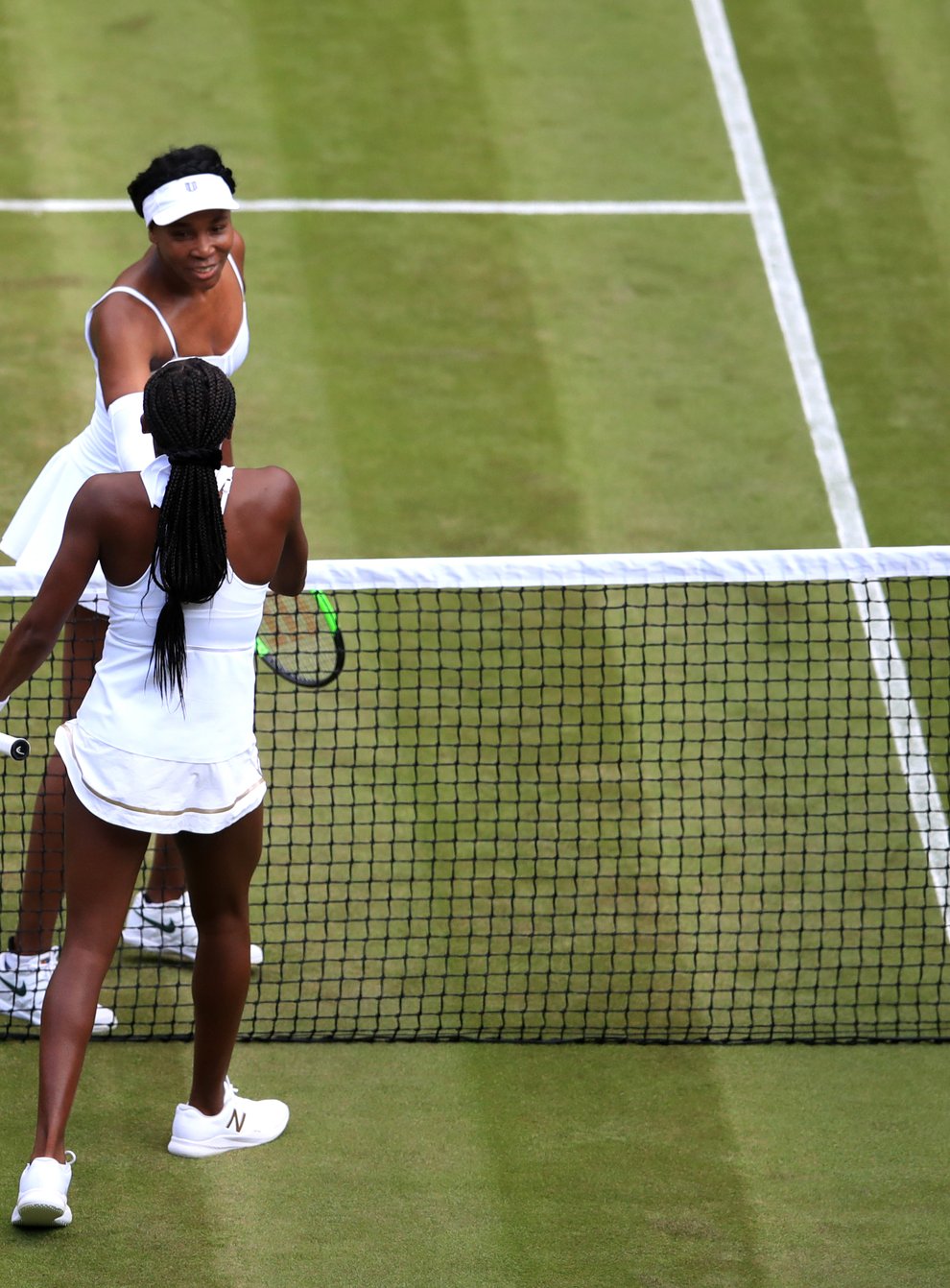 Coco Gauff and Venus Williams made headlines in their epic Wimbledon first round match in 2019 (PA Images)