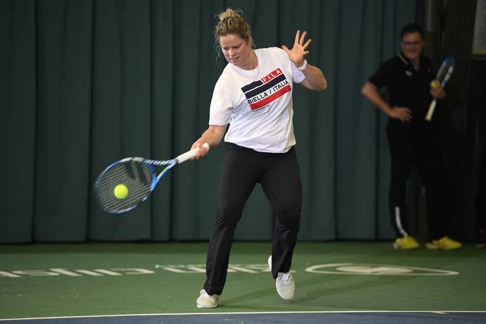Clijsters is preparing for her return in March (PA Images)