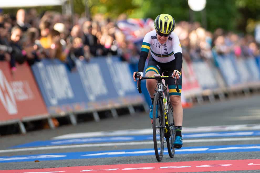Spratt finished third in the road race at the 2019 world championships (PA Images)