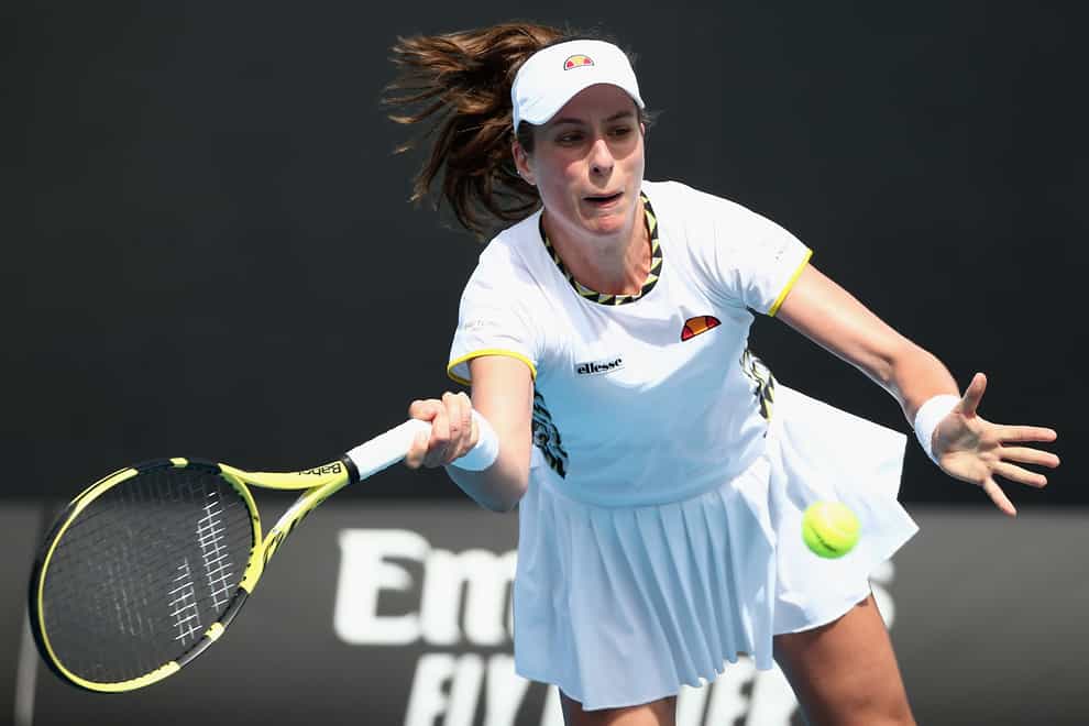Konta has been struggling with an injury at the start of the season (PA Images)