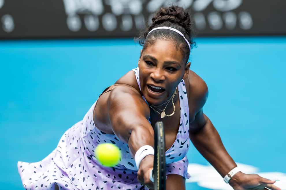 Serena Williams was not a fan of a reporter's question at the Australian Open (PA Images)
