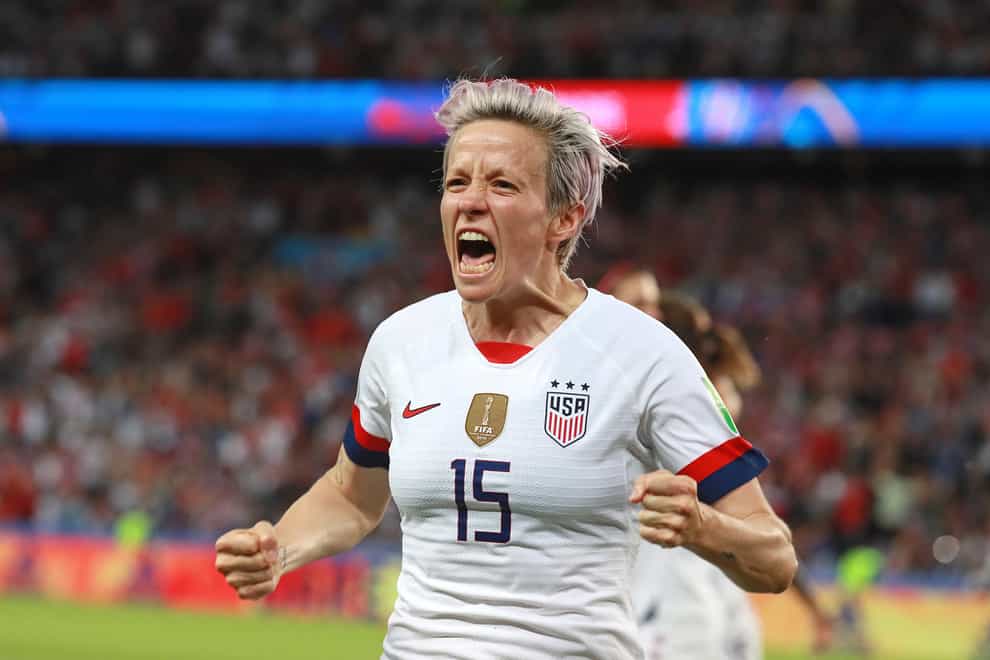 Rapinoe doesn't agree with the protest bans (PA Images)