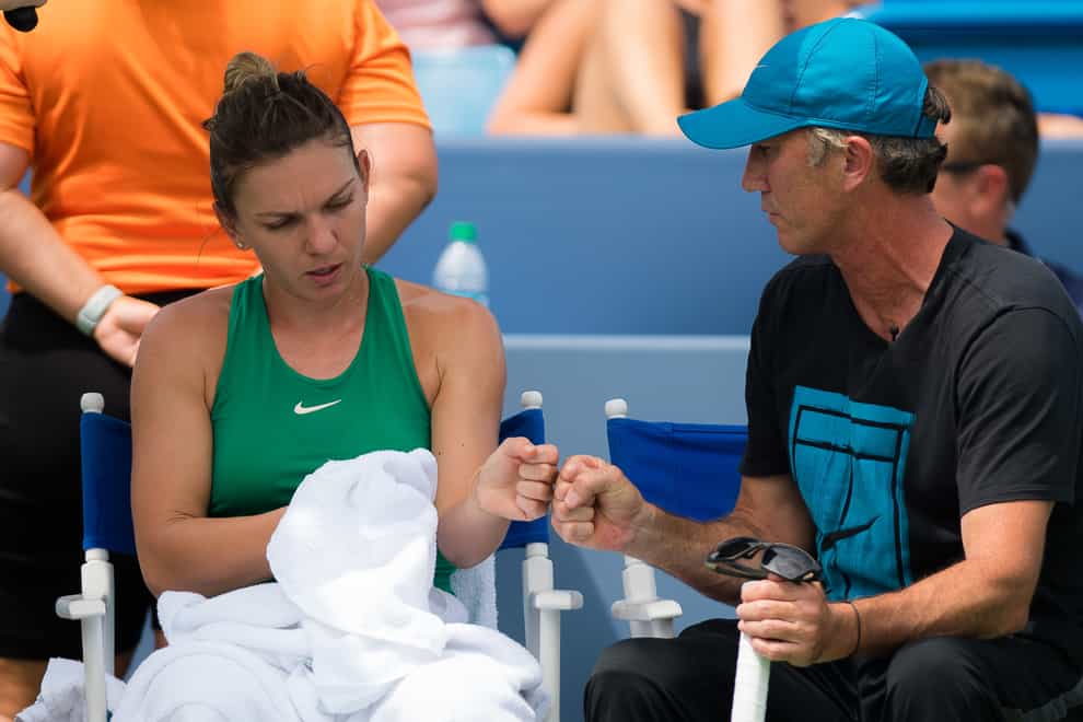 Halep and Cahill had split but are now back working together (PA Images)