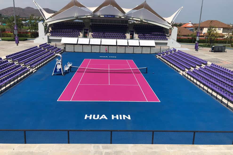 The special courts are a part of the tournament's charity initiative (PA Images)