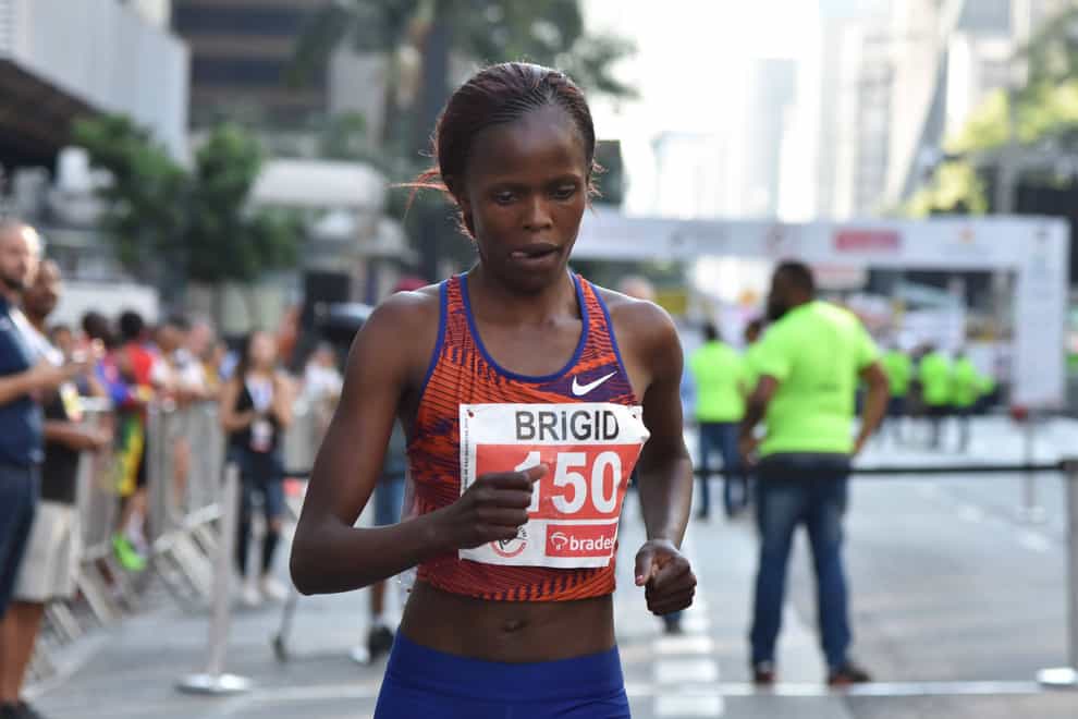 Brigid Kosgei is set to lead a world class marathon line-up in Tokyo (PA Images)