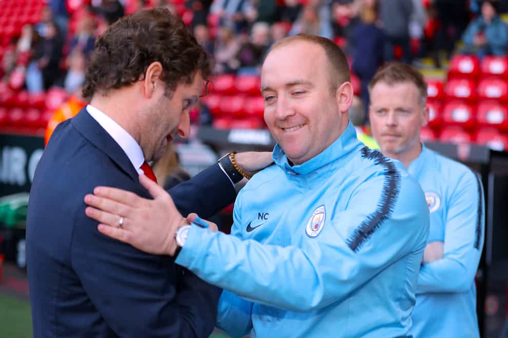 Cushing brings to an end six years at the helm of Manchester City (PA Images)
