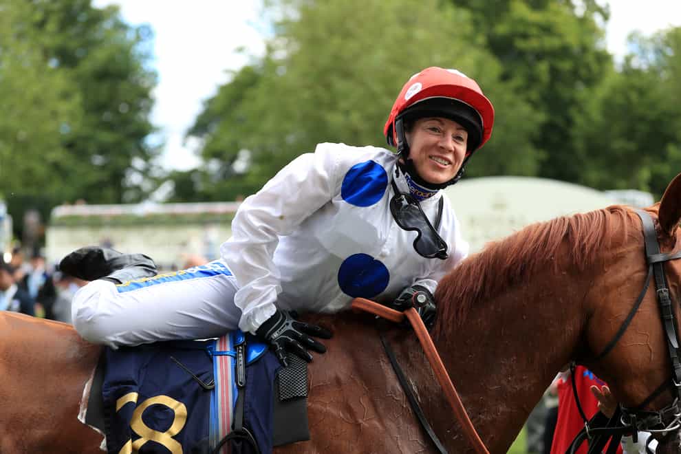 Hayley Turner last year became the first female jockey to win at Royal Ascot since 1987 