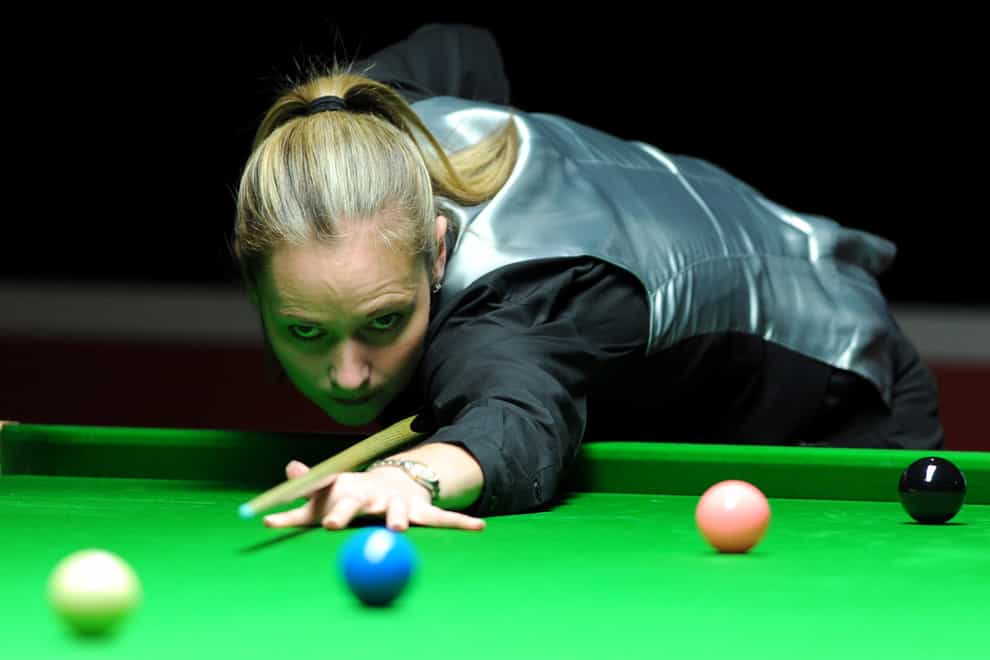 Evans is one of the greatest women's snooker players of all time (PA Images)