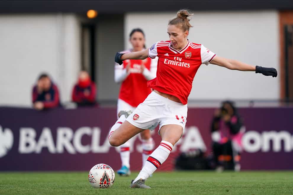 Miedema in the running for the award she won last year (PA Images)