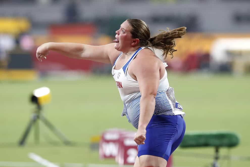 McKinna reached the shot put final in Doha last October (PA Images)