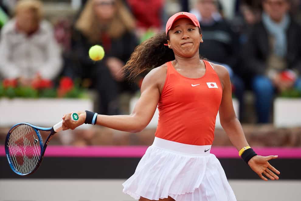Osaka was outplayed by her Spanish opponent (PA Images)