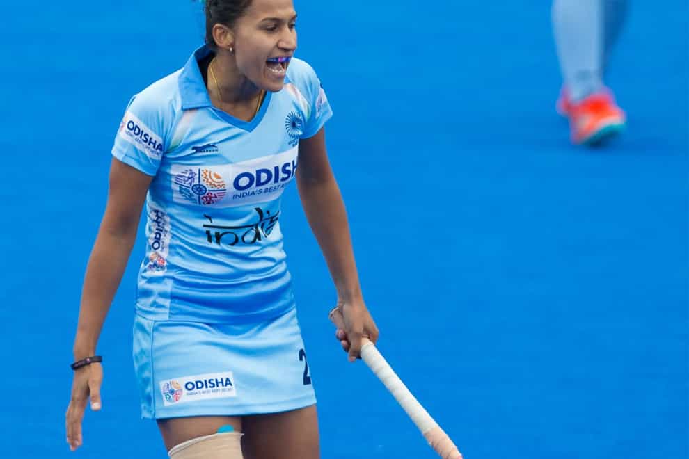Rani Rampal has spoken positively about India women's hockey team (Twitter: TOI Sports)