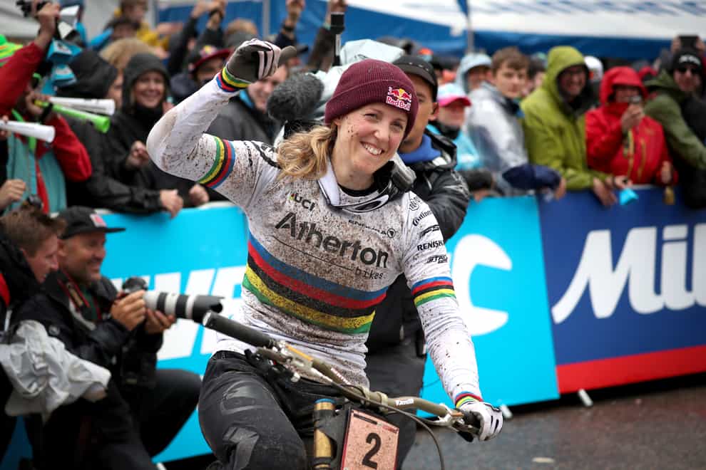 Rachel Atherton looks to return to competition next month (PA Images)