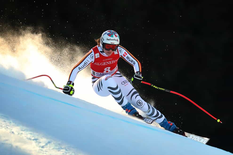 Viktoria Rebensburg wins the downhill gold medal (PA Images)