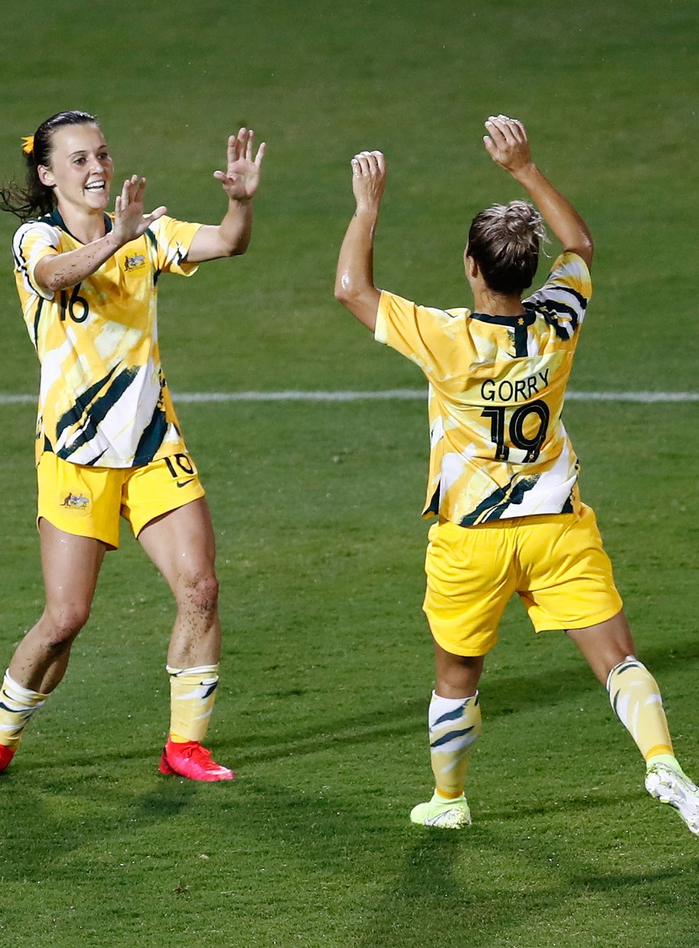 The Matildas beat Thailand comprehensively in their Olympic qualifier (PA Images)
