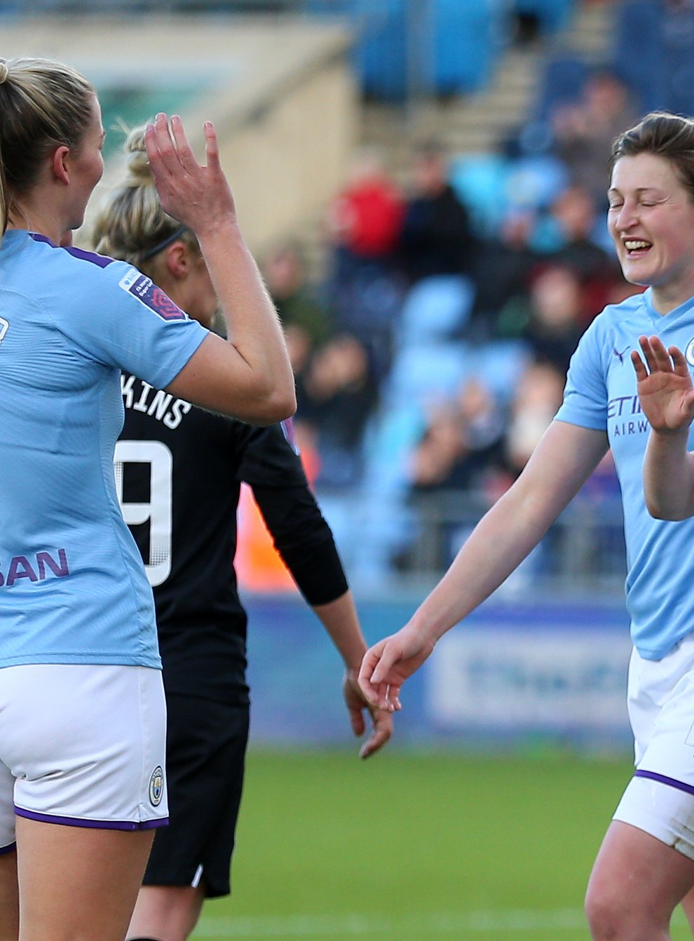 Manchester City will be looking to defend their position at the top of the WSL (PA Images)