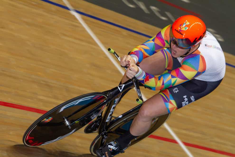 Rachel McKinnon is one of the most high-profile transgender cyclists (Twitter: @SportIsARight)