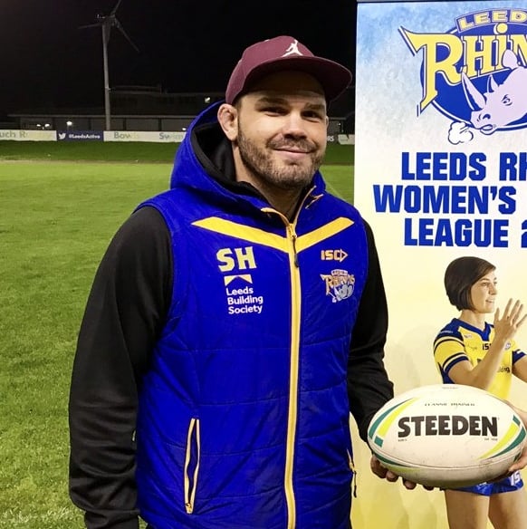 Cuthbertson was the first head coach at Leeds Rhinos (Rugby Football League)