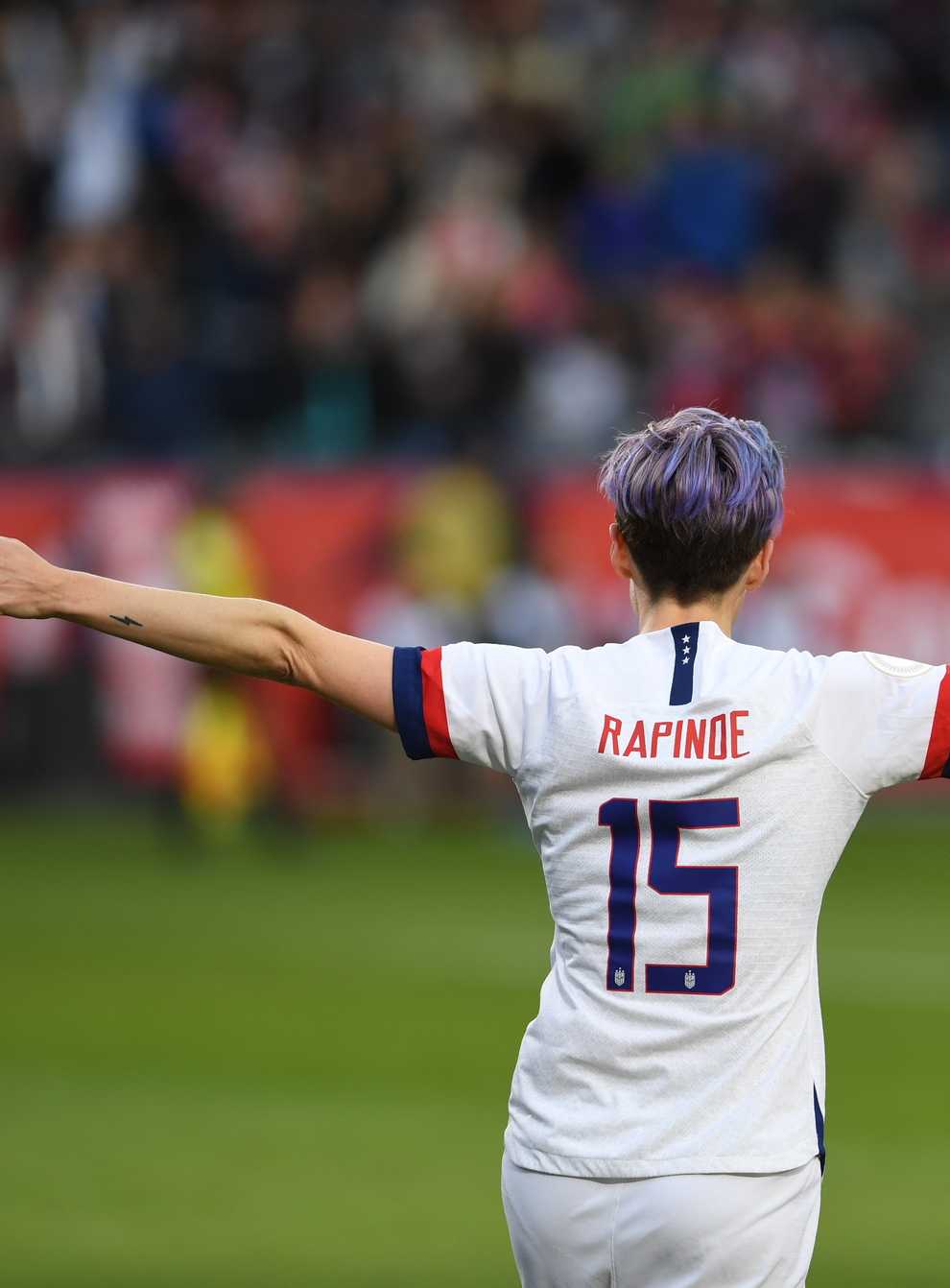 Rapinoe will hope to feature in the friendlies (PA Images)