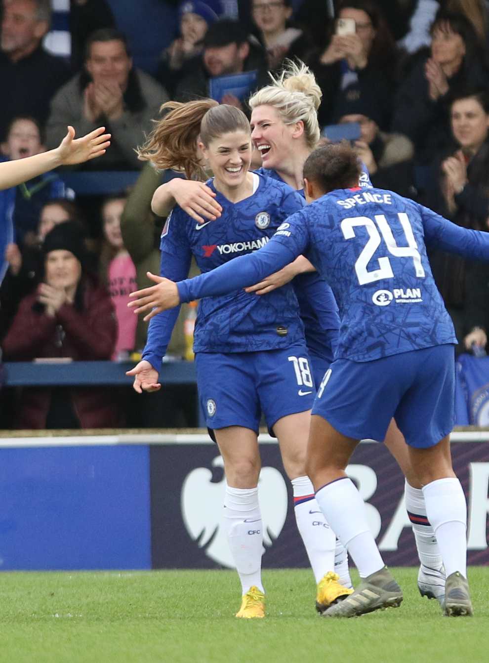 Chelsea are still unbeaten so far in the WSL this season (PA Images)