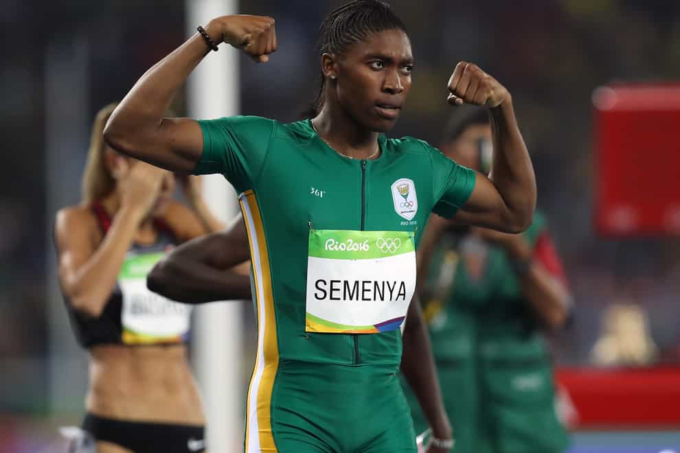 Semenya returned to the track for the first time since June at the Newton Classic Shootout (PA Images)
