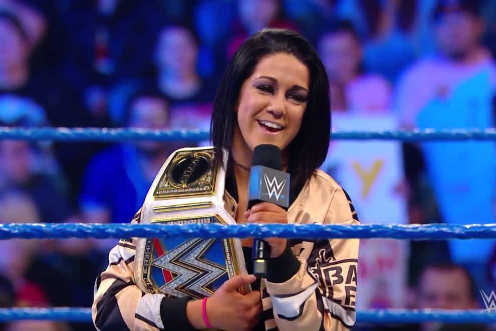 Bayley has held the Smackdown Women's Championship since October last year (Twitter: @WWEUniverse)