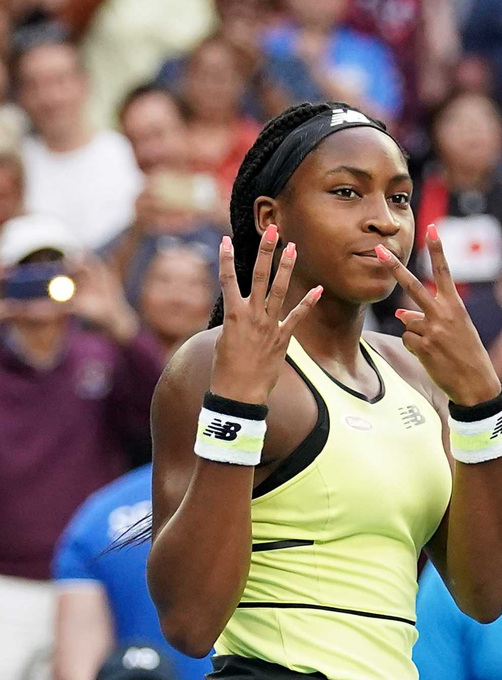 Gauff is being tipped for superstardom at the age of just 15 (PA Images)