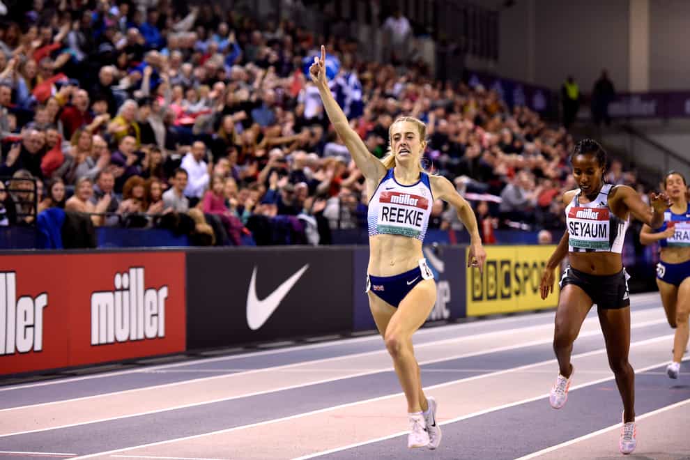 Jemma Reekie will next compete at the International Indoor Meeting de Lievin on Wednesday (PA Images)
