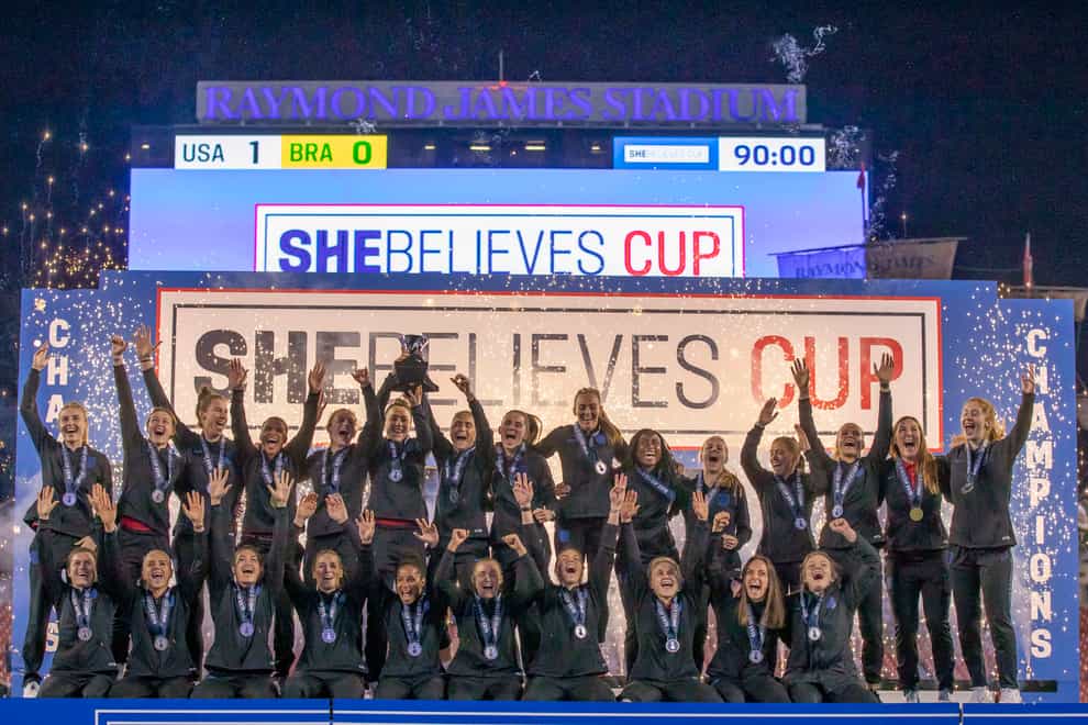 England are the reigning SheBelieves Cup champions (PA Images) 